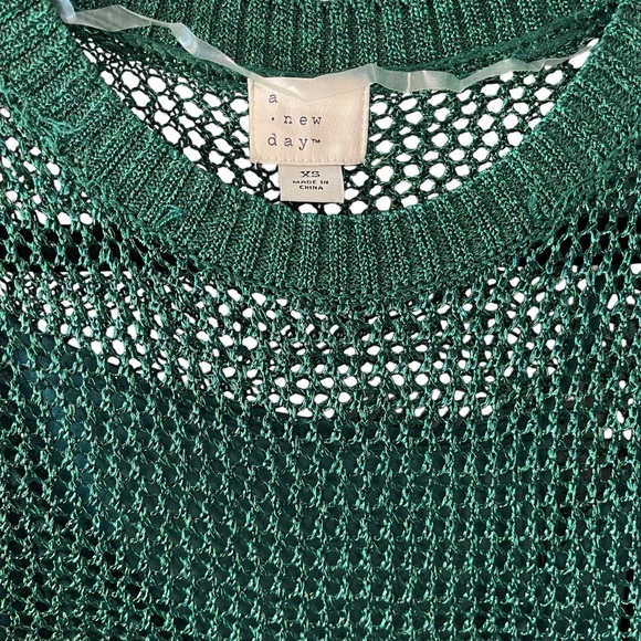 Openwork Midi Tank Dress from A New Day - Green boxBR - Picture 5 of 8